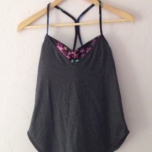 Lululemon built in bra tank top